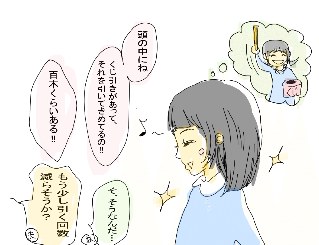 次から次へと遊びが変わる娘 頭の中にくじ引きがあるそうです Yuri Note