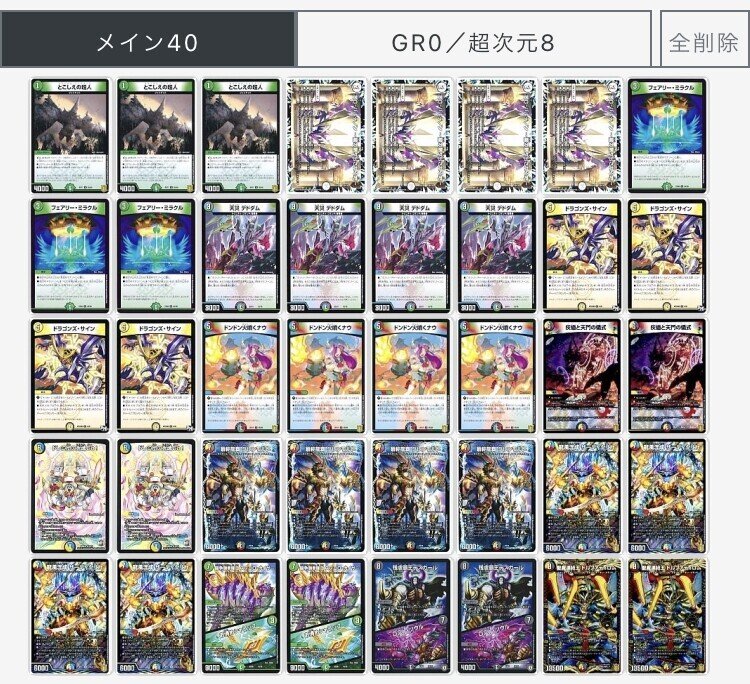 5cモルト デュエマ アドバンスCS】「第37回 Wolf杯(2024/2/10)」結果 5C