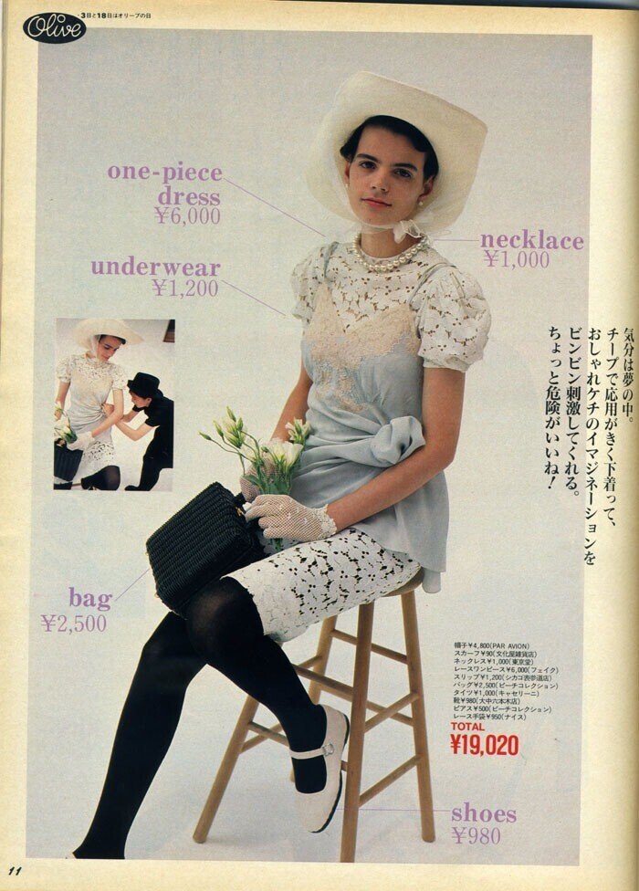 olive 1988年8月3日号｜ぼうごなつこ