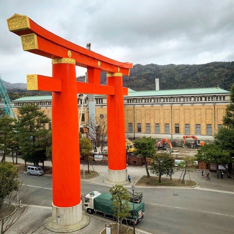 京都国立美術館からの眺め