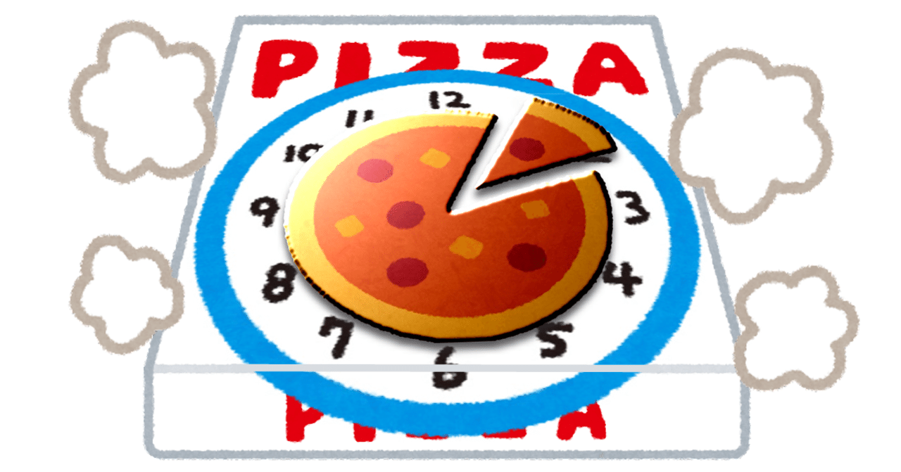 およそ丸いものを等分するときは時計を思い浮かべればok へんいち Note