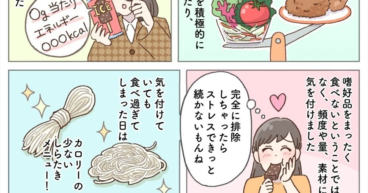 お仕事 健康的な体重管理 体験談マンガ化 しおみ なおこ イラストレーター Note