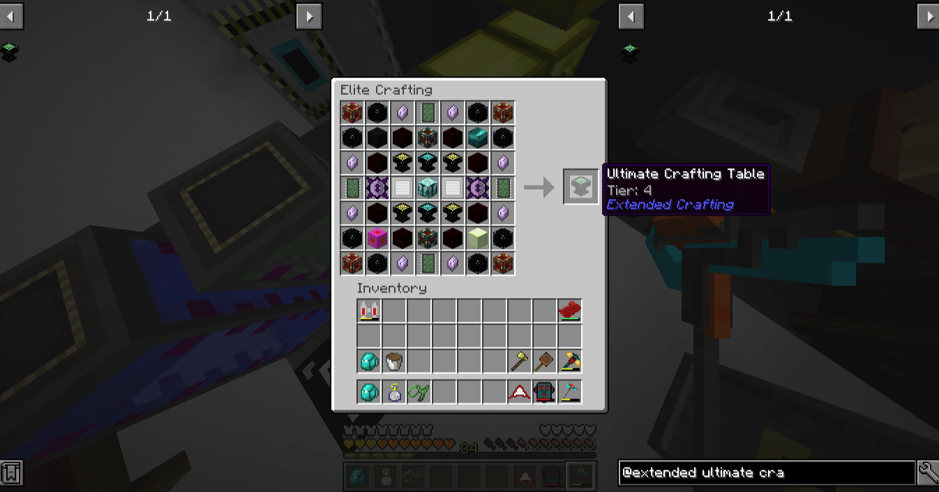 Enigmatica 2 Expert 25 Ultimate Crafting Table Pumpkin Melon Note