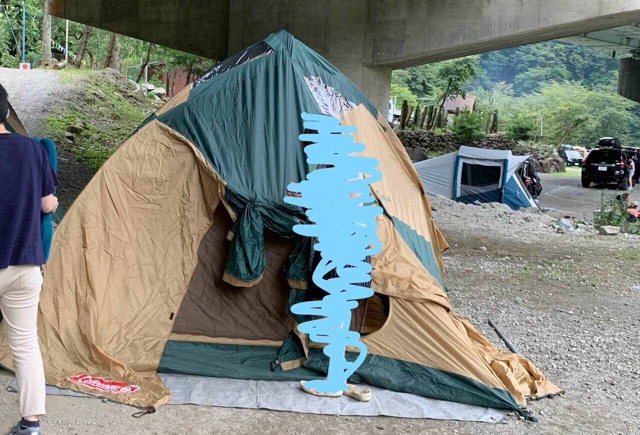 コールマンのテントを修理したはなし。｜naka_mori