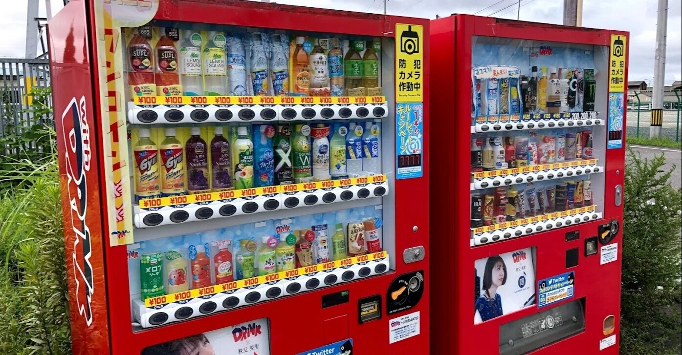 with DRINK」の自販機が急増！？｜tigertaizo