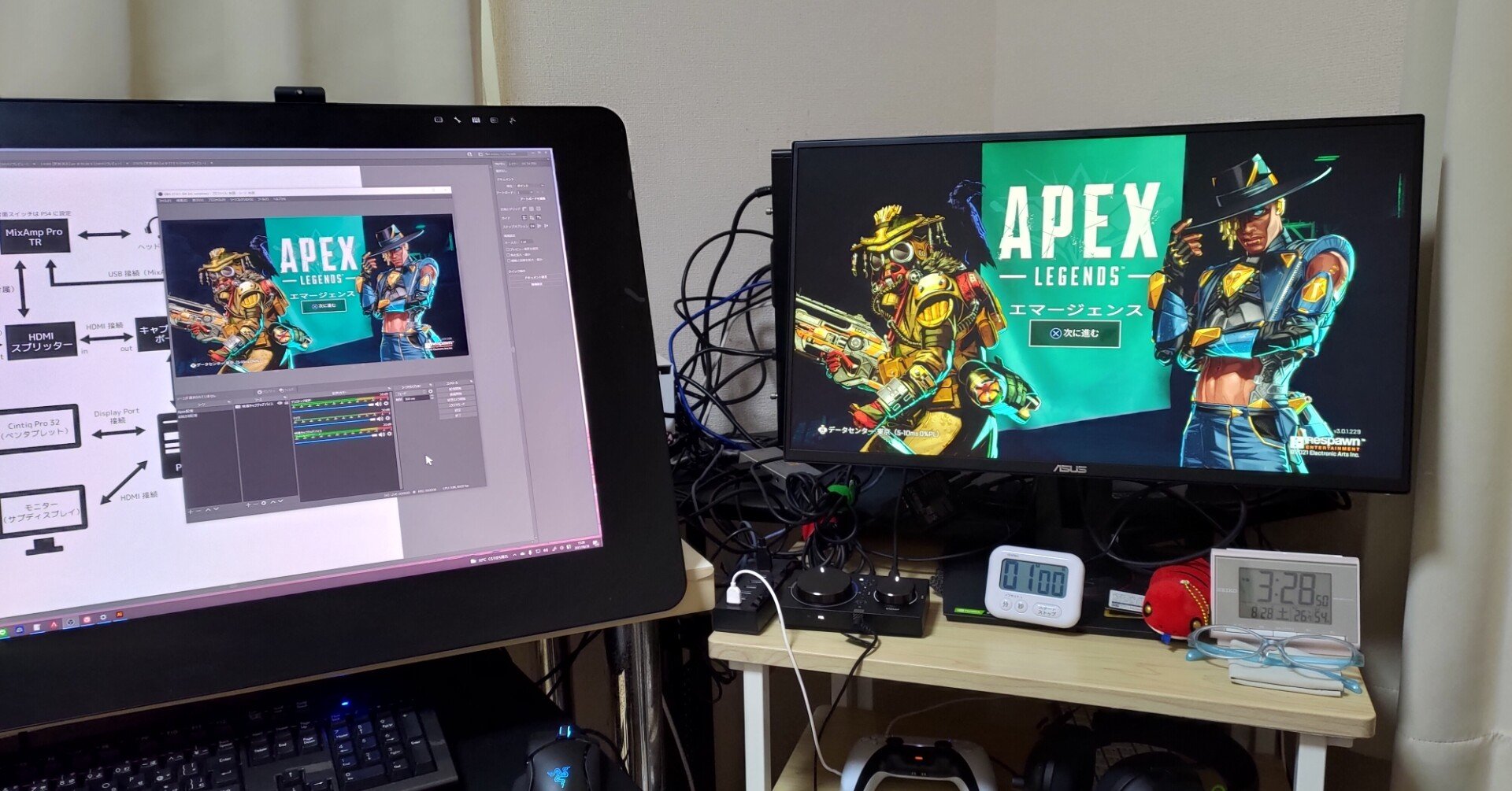 Astro MixAmp ProをPS5とキャプチャーボードに接続する｜ちらしずしの