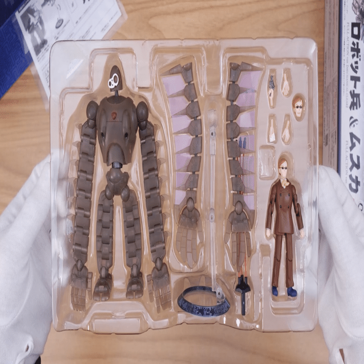 コマ撮りしてみた ムスカ大佐 篠𠩤健太 ストップモーションアニメーター Note