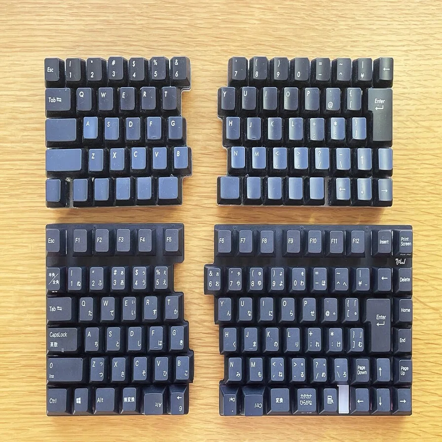 日本語配列 左右分離型自作キーボード JISplit89を使ってみた｜三雲岳斗
