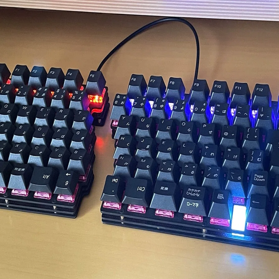 日本語配列 左右分離型自作キーボード JISplit89を使ってみた｜三雲岳斗
