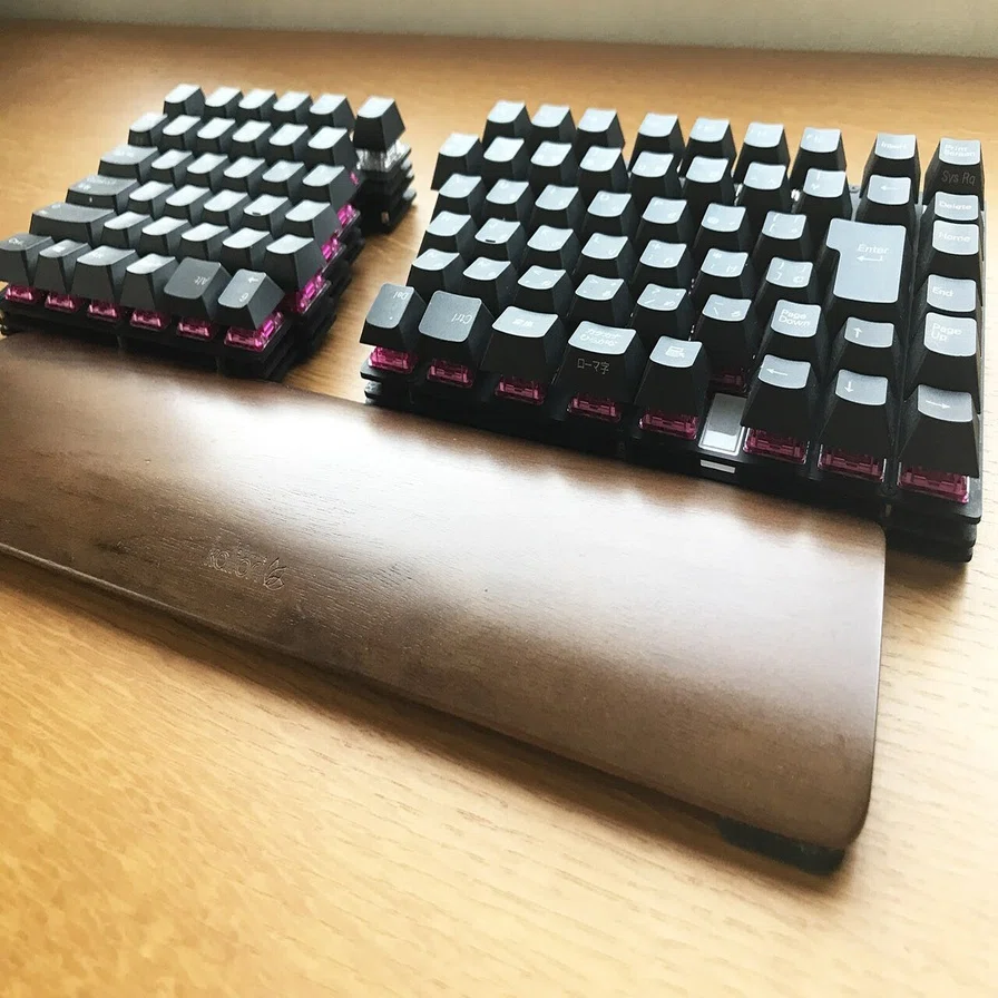 日本語配列 左右分離型自作キーボード JISplit89を使ってみた｜三雲岳斗