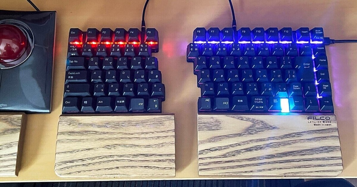 日本語配列 左右分離型自作キーボード JISplit89を使ってみた｜三雲岳斗