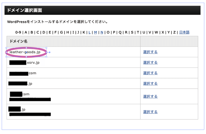 3ドメイン選択赤丸