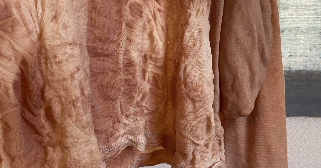 満月と台風のスーパーエネルギー月桃染め（染色編）｜kiinushii