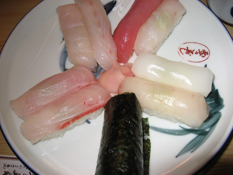 島魚の生寿司