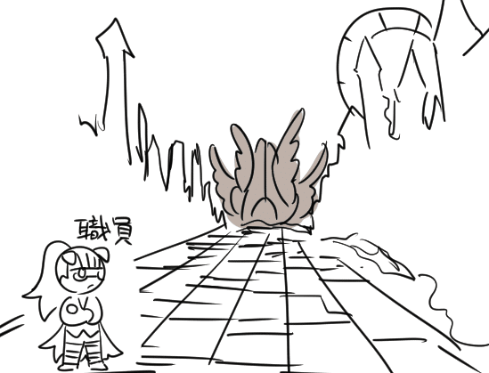 ロボトミーコーポレーション モーファンカフェ 長マウスパッド ※難あり