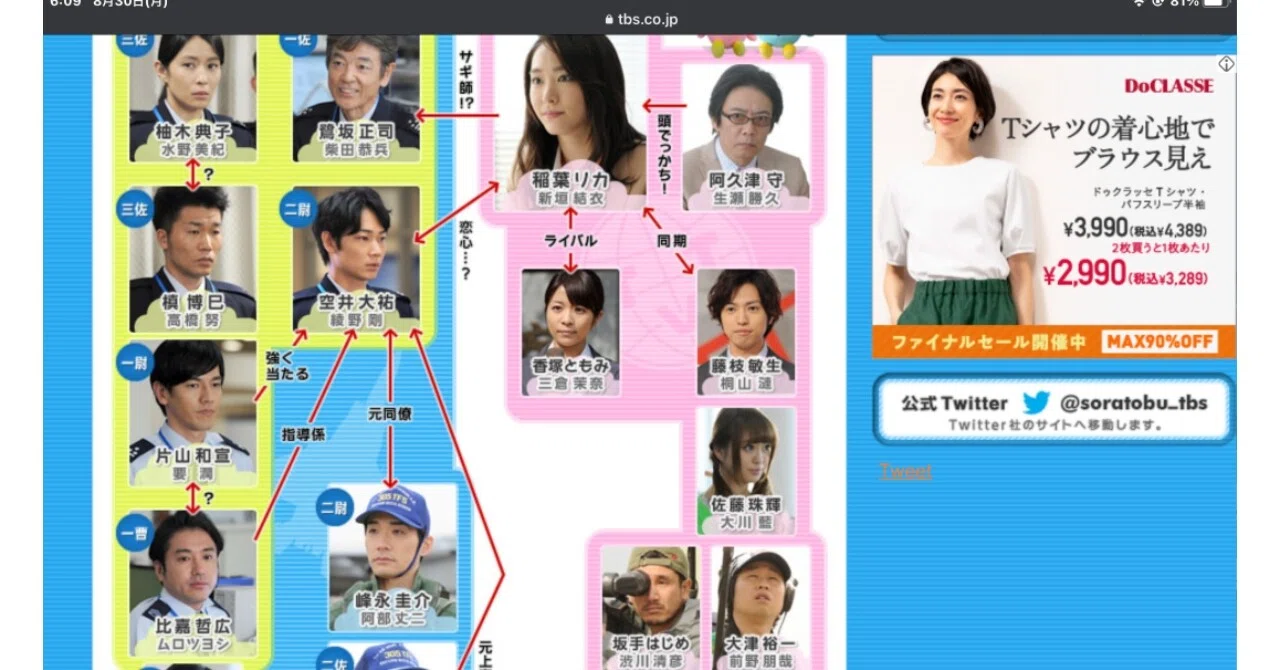 お天道様は見ている 縁の下で最善を尽くすムロさんに共感 13年tbsドラマ 空飛ぶ広報室 喜多見明日香 Note