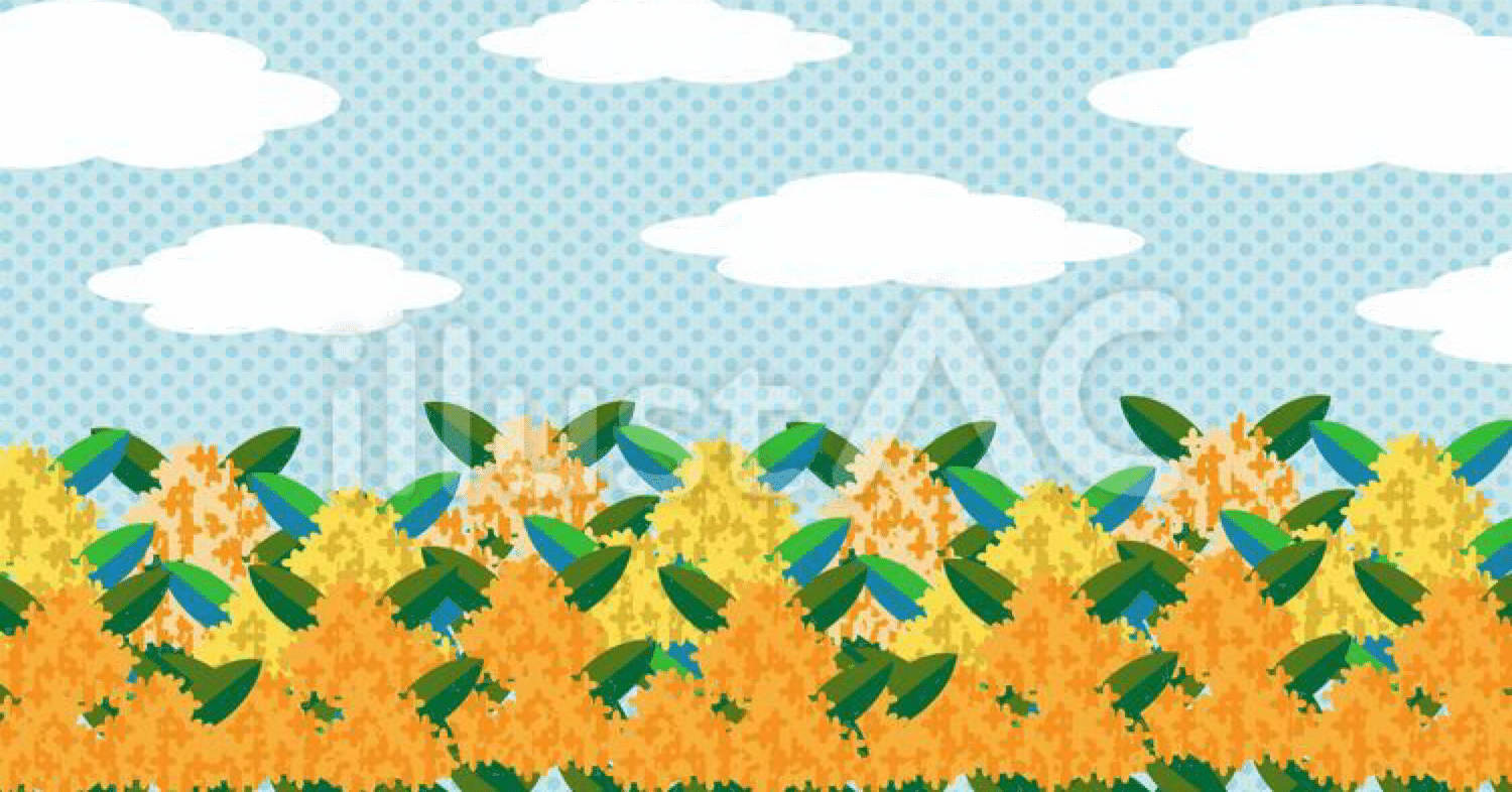 イラストac 金木犀の花 素材 高良ほうせき Note