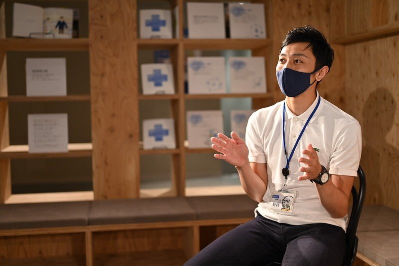 野村さん話し中