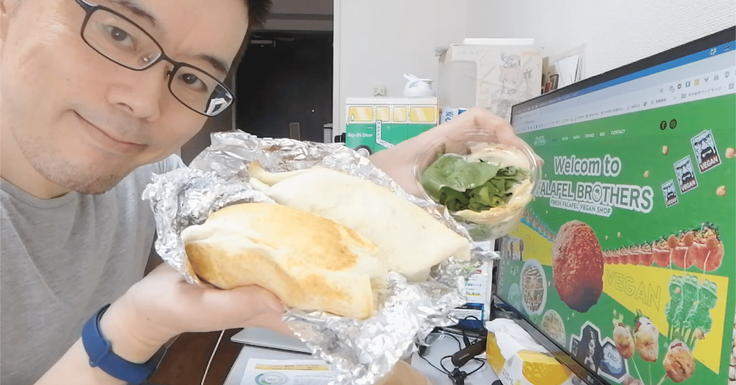 横顔 552 ヴィーガン料理専門店ファラフェルブラザーズ恵比寿店の 