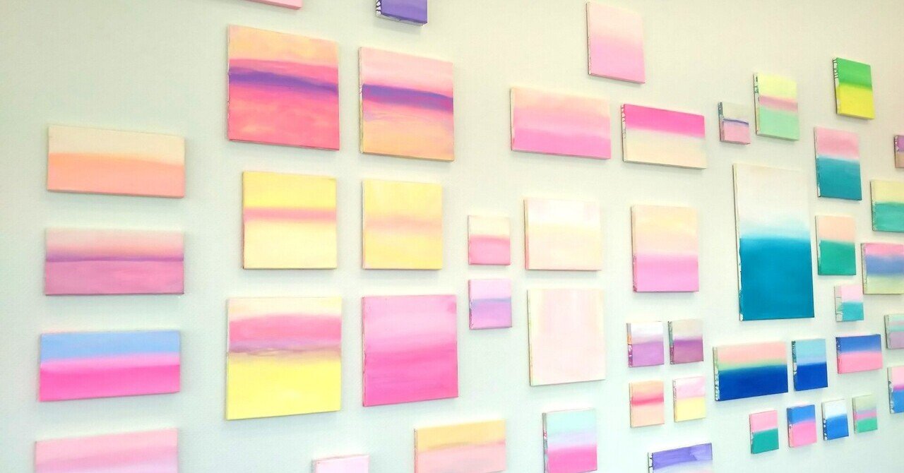 山崎美弥子さん 絵画 30×30 ハワイ・モロカイ島在住の画家山崎美弥子さん