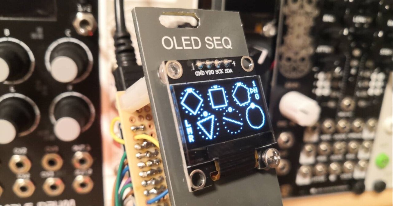 800円で作るユークリッドリズムシーケンサー-モジュラーシンセ自作  