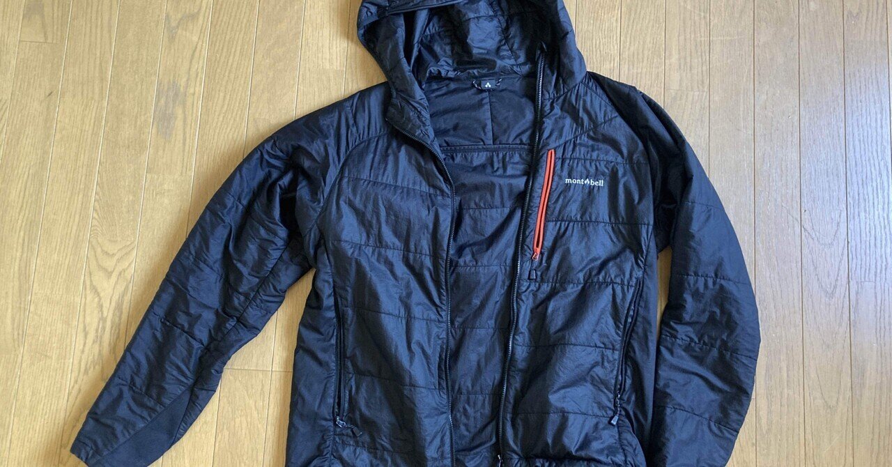 村田崇　　　モンベル サーマラップパーカ　Lサイズ ネイビー　美品 モンベル ULサーマラップパーカ｜UL Ski Hiker