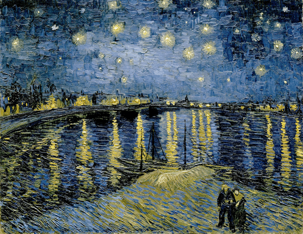 ファンゴッホの人気な星月夜の絵画・50*80 ファンゴッホの人気な星月夜の絵画・50*80