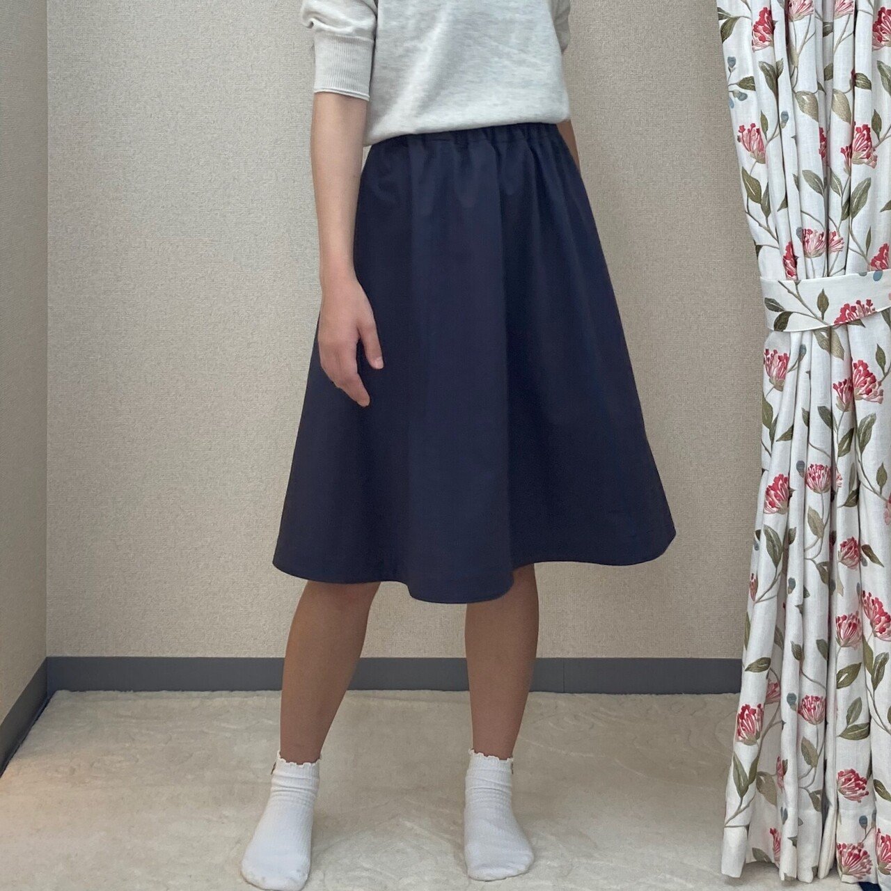 リバーシブルスカート Studio Fuku Note