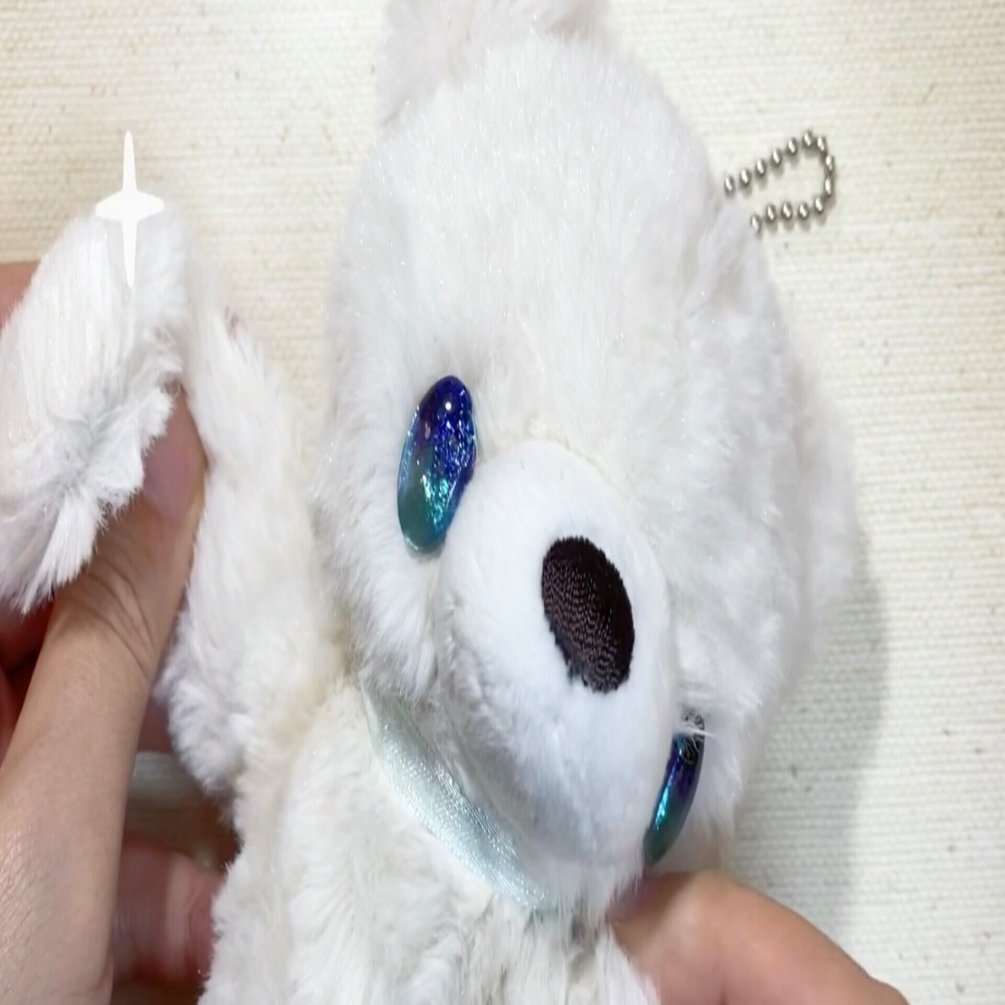 メイキング】キラキラアイでぬいぐるみをプチリメイク ～抱きつきぬい