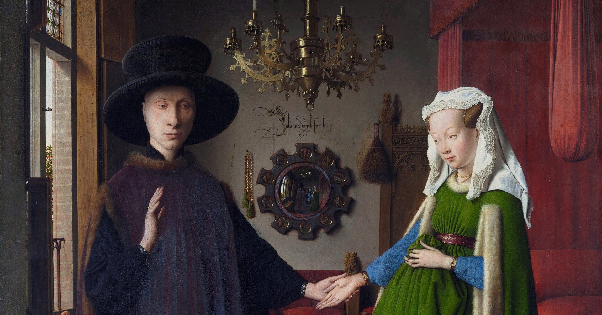 ヤン・ファン・アイク、【アルノルフィーニ夫妻の肖像】、希少豪華画集画 気ままな鑑賞エクササイズ＃5 ヤン・ファン・エイク 「アルノ