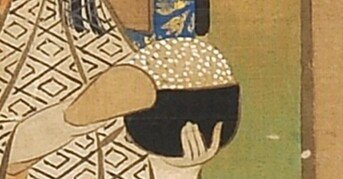 鈴木其一 伊勢物語 業平東下り図 絹本 工芸掛軸 描き表装 琳派 鈴木其一 伊勢物語 業平東下り図 絹本 工芸掛軸 描き表装 琳派