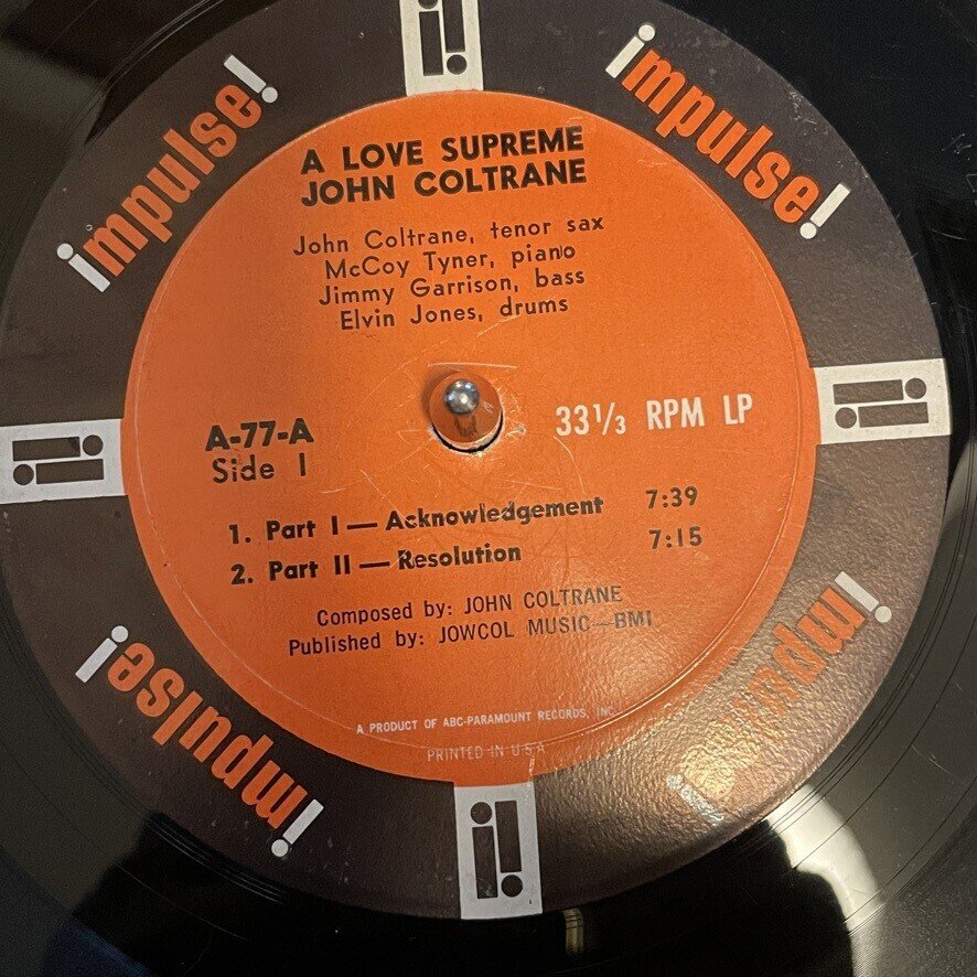 聞き比べ】John Coltrane「A Love Supreme」モノ/ステレオ オリジナル