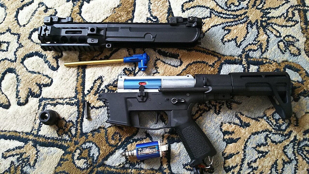 Classic Army Nemesis PX9 カスタム バッテリー付き