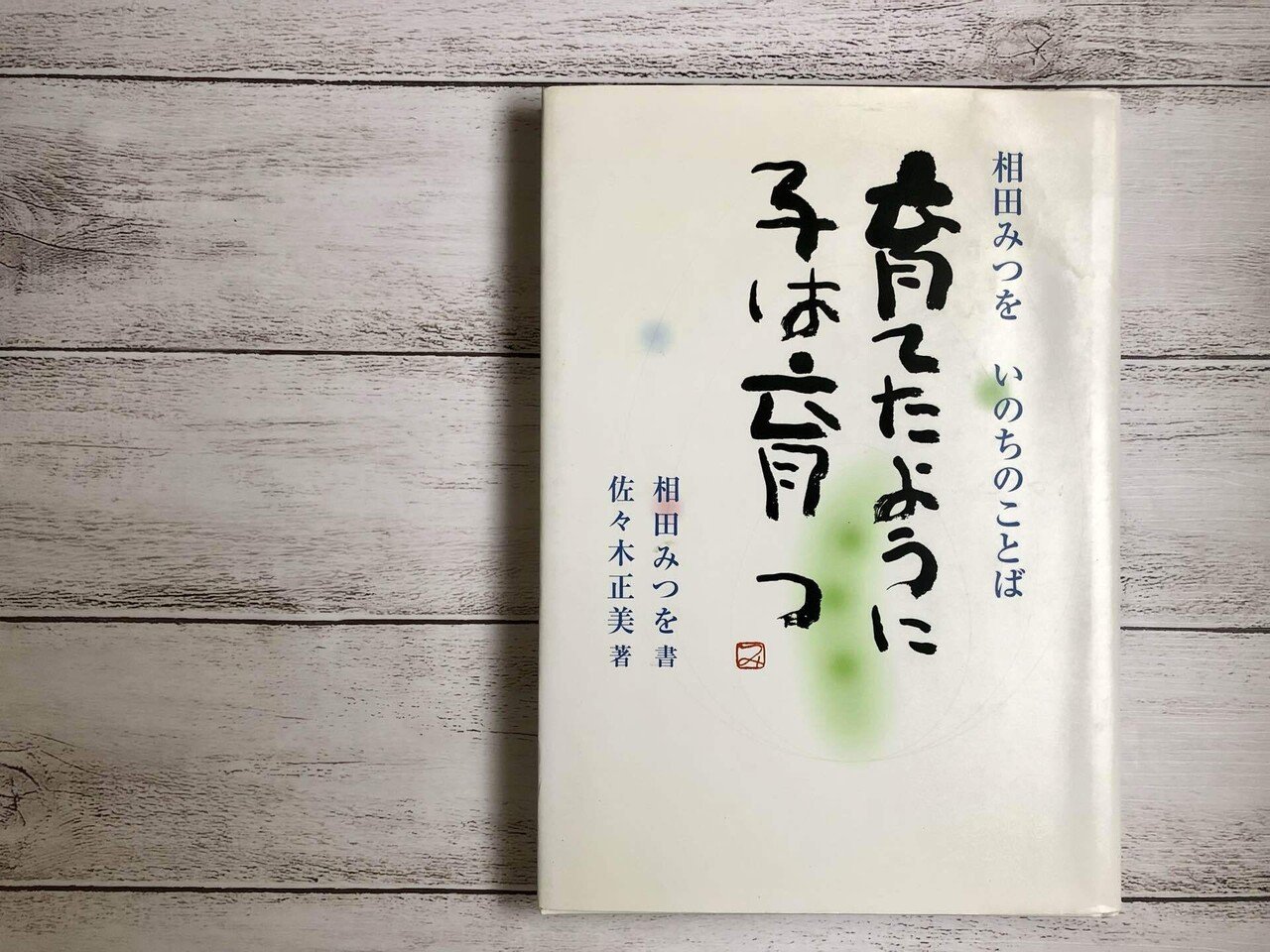 相田みつを×佐々木正美「育てたように子は育つ」から学ぶ子育ての本質