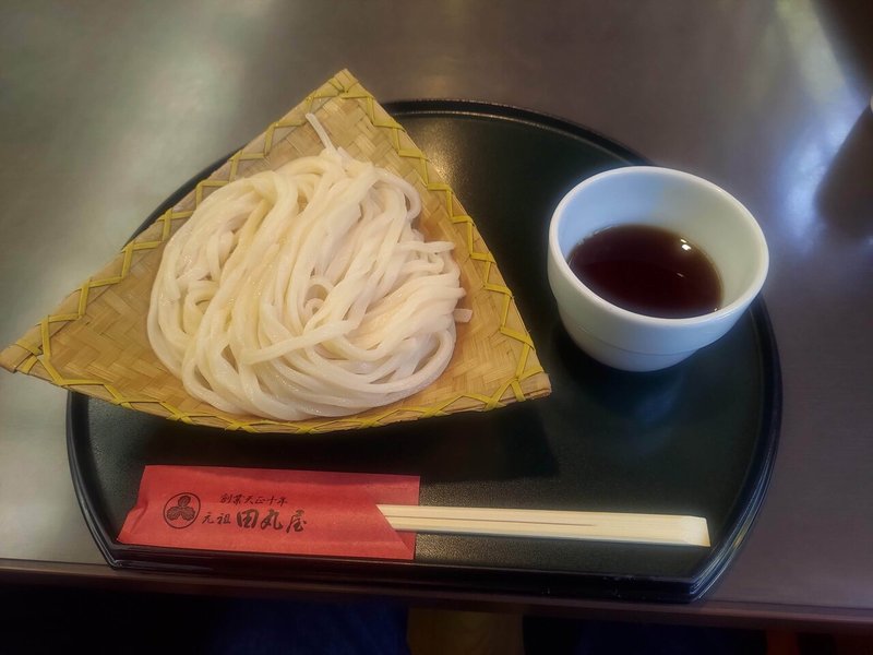 水沢うどん　田丸屋