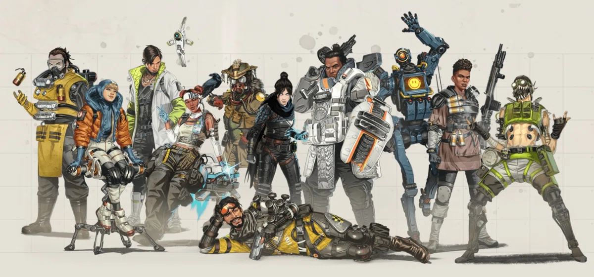 [Apex Legends] By the time you notice me, I'll have already left, and ...