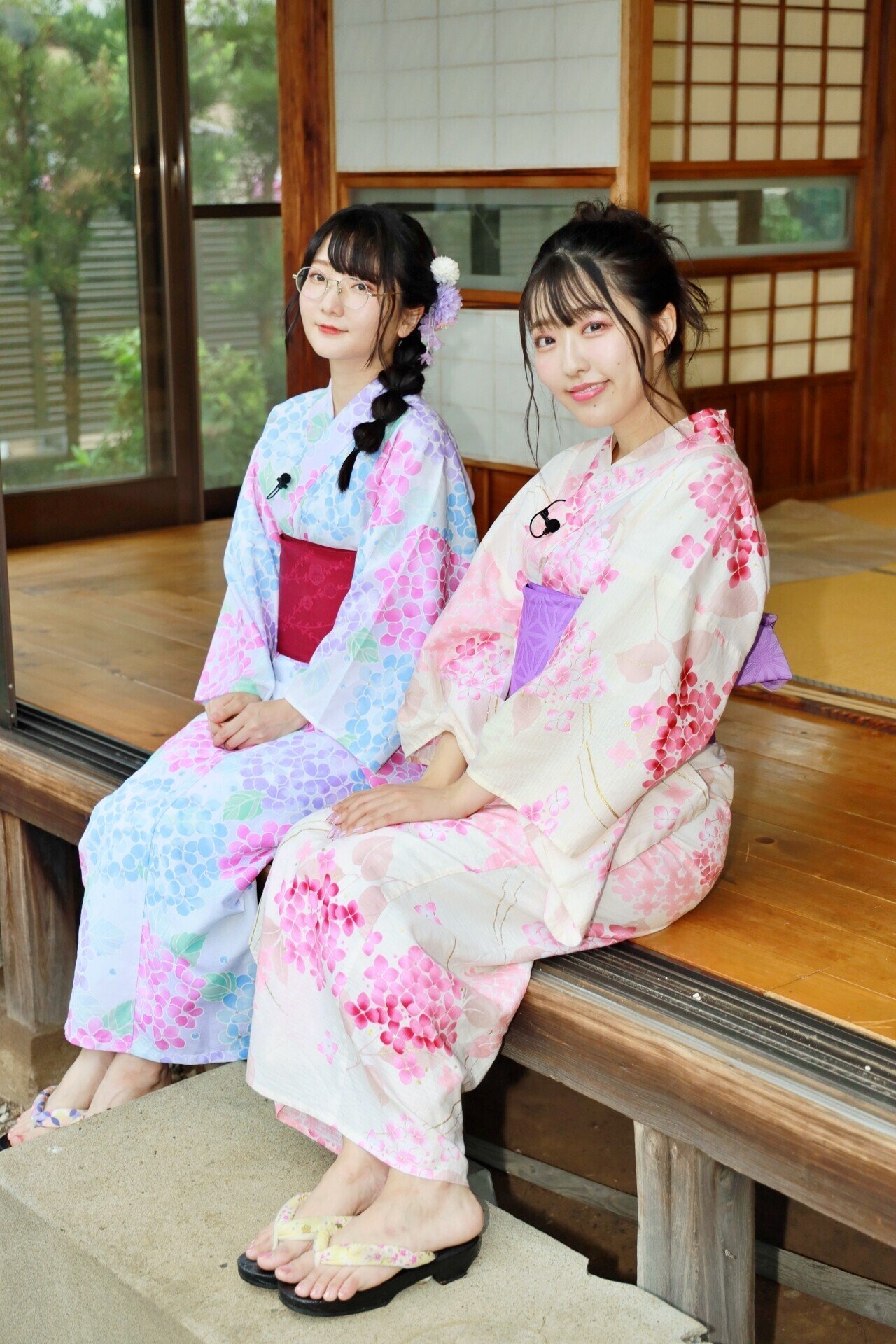 声優番組『関根・丸岡はがんばらない』第5回目は浴衣を着て夏の風物詩