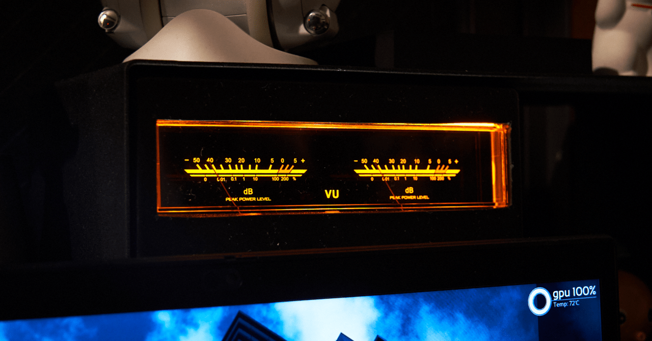 天国、それともラスベガス』の音量測定―アナログVUメーターを自作する