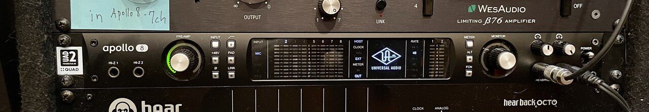 UNIVERSAL AUDIO Apolloを使って10年｜Furukawa Takahiro /古川貴浩