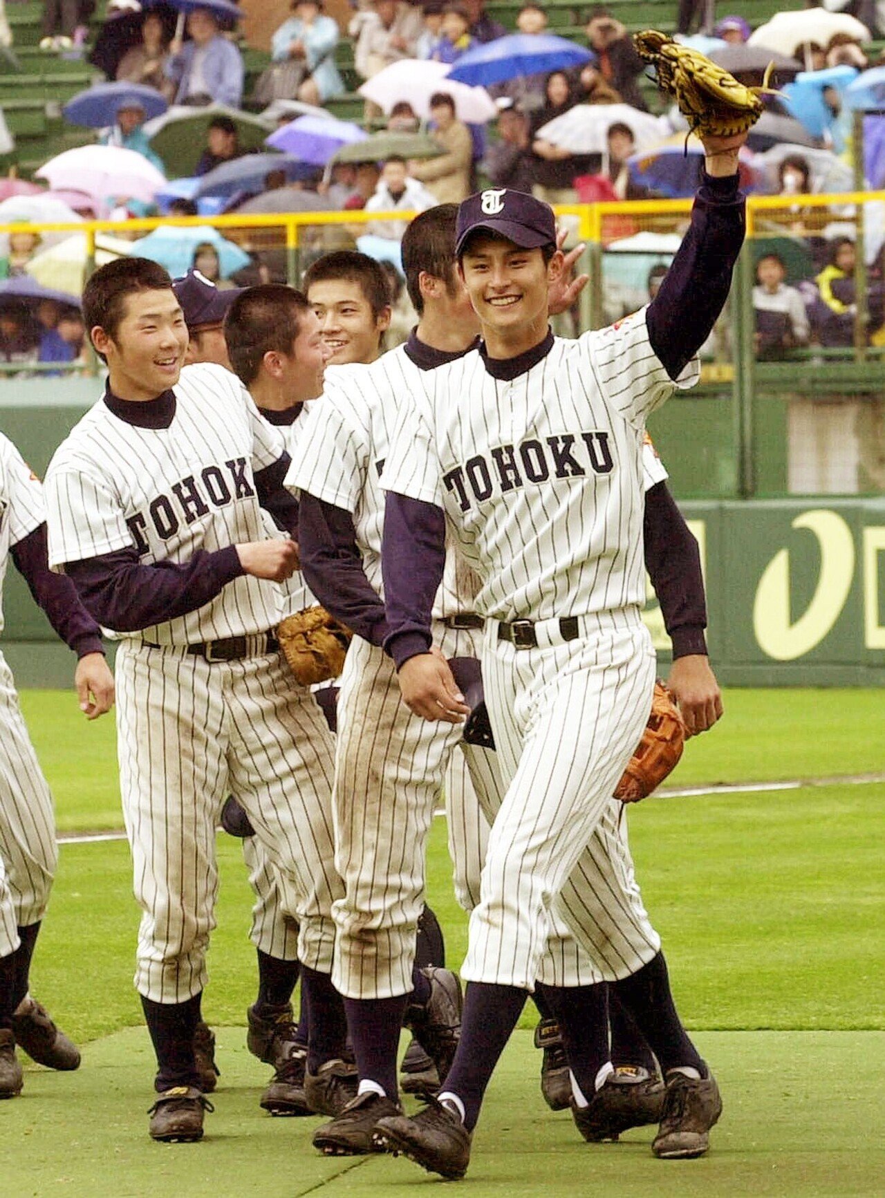 東北高校野球部 半袖Vジャン