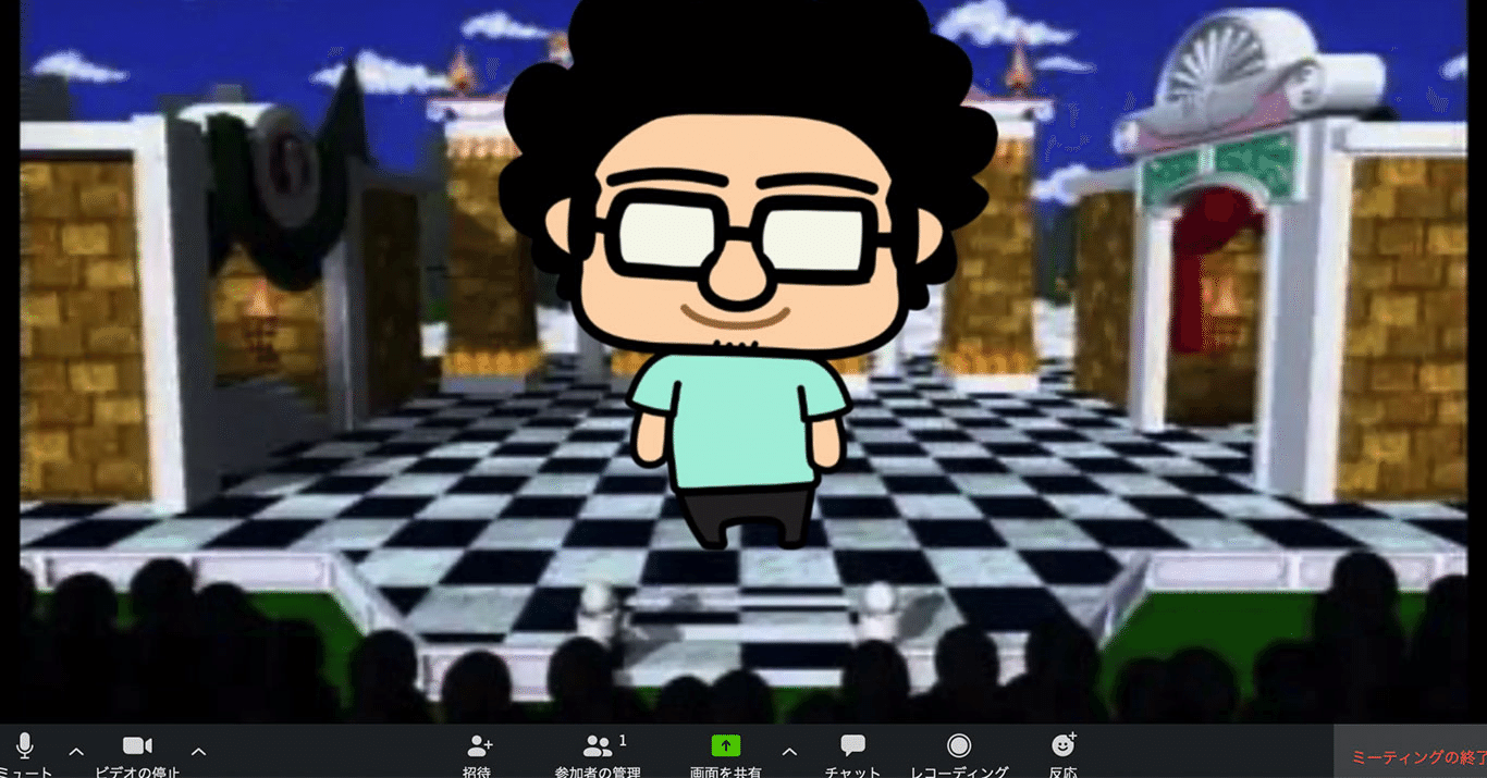 Adobe Character Animatorのキャラクターをzoomで使えるようにする モンブラン Designer Vliver
