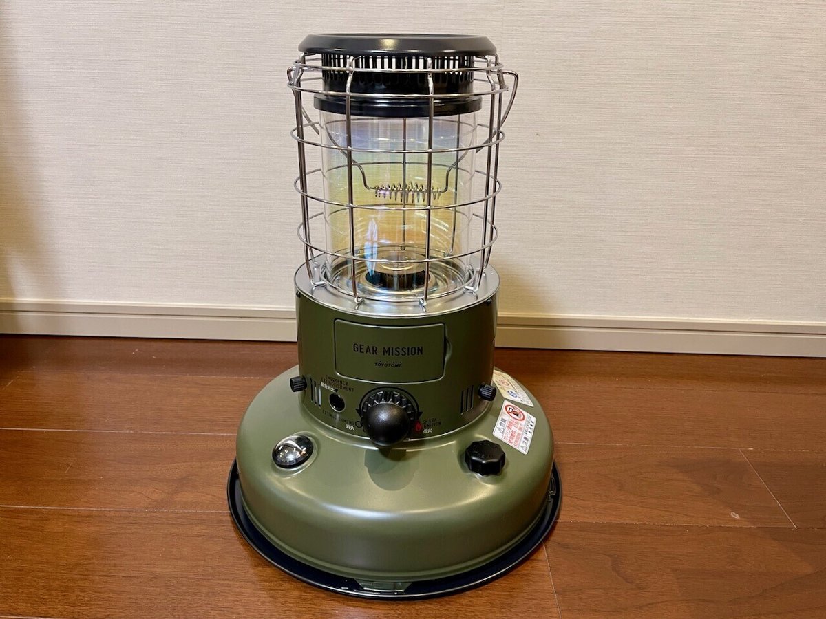 トヨトミ ストーブ ギアミッション RR-GE25 オリーブ ほぼ新品