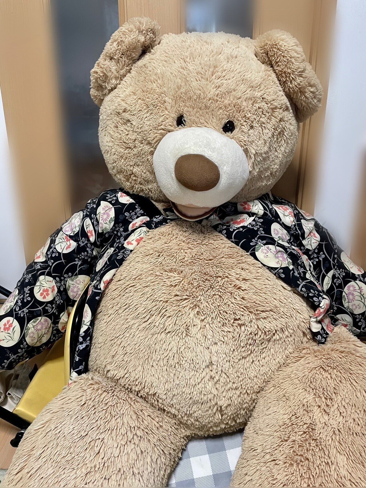 7年前に買ったコストコのくまをモフモフにしました|横着丸 7年前に買ったコストコのくまをモフモフにしました|横着丸