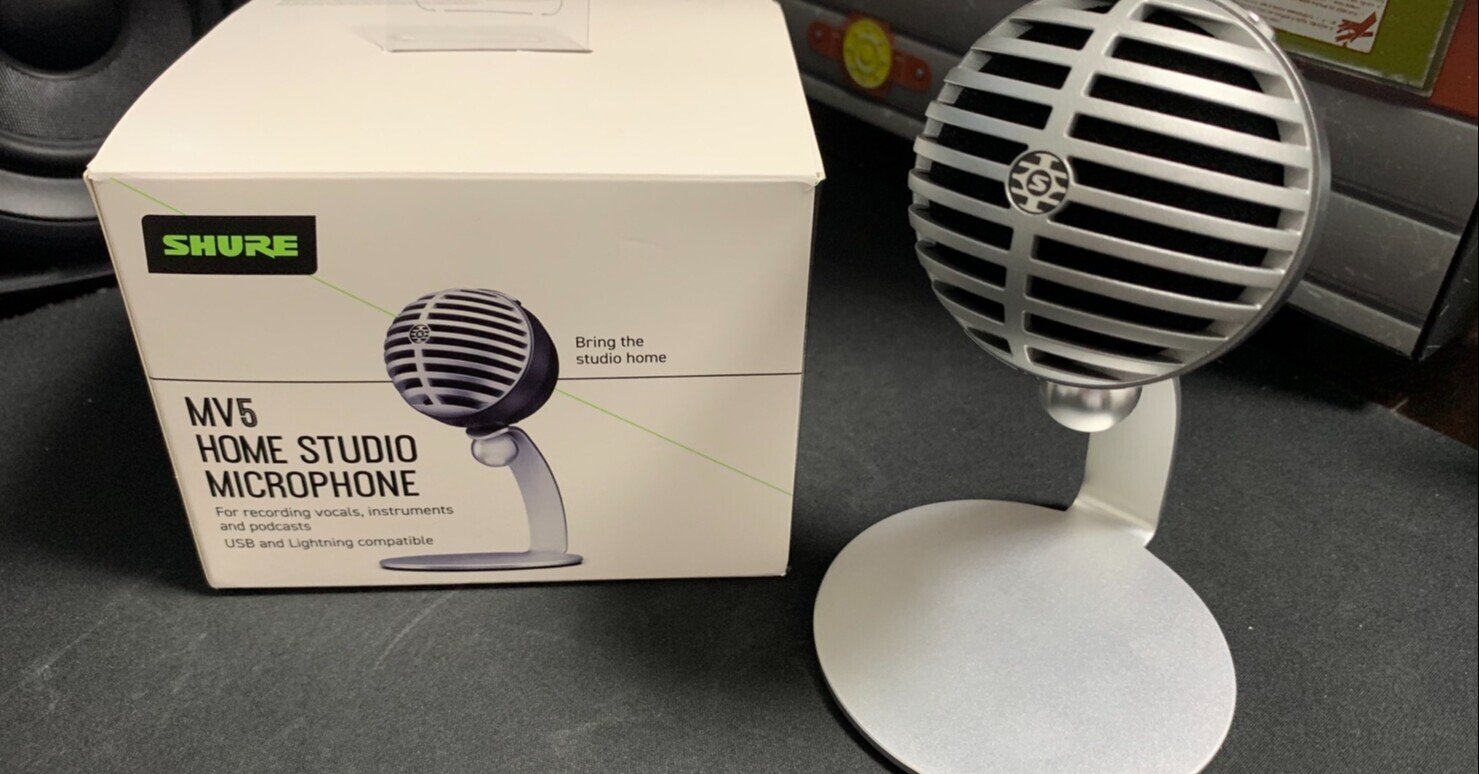 手軽、コンパクト、高音質。三拍子そろった「Shure MV5」をレビュー｜onzo