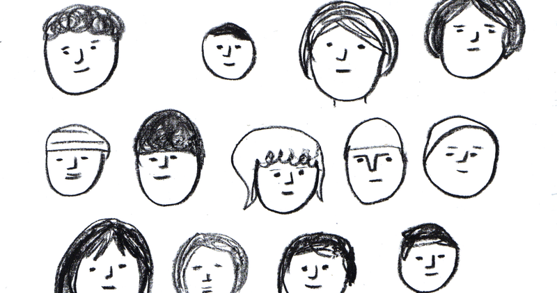 いろんな 表情 フルーツサンド Note