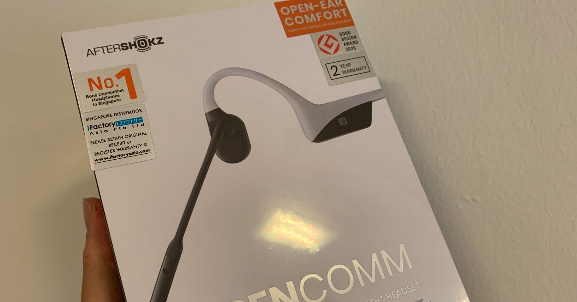 Lazada】最強の骨伝導ヘッドホン、AfterShokz OpenCommを買った｜suni