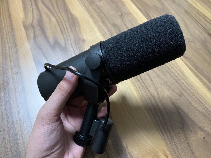 最高の実況用ダイナミックマイク Shure Sm7b を実戦レビュー Onzo