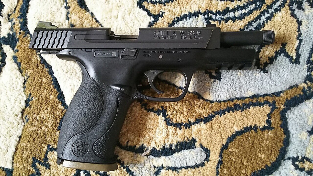 マルイ S&W M&P9(キメラ済み) レビュー|郭公 マルイ S&W M&P9(キメラ済み) レビュー|郭公