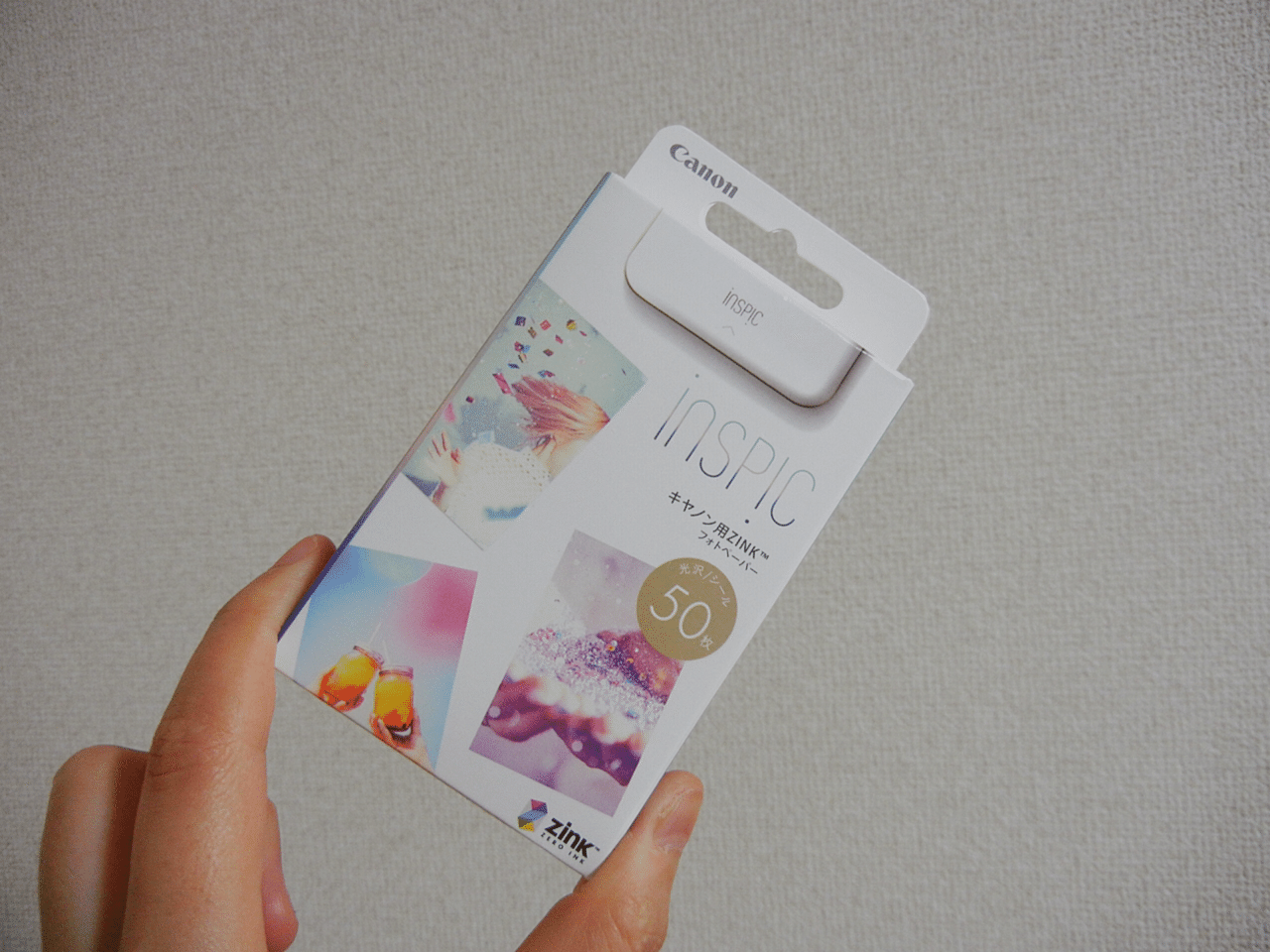 Canon iNSPiC インスピック専用 ZINKフォトペーパー100枚×2箱 Canon