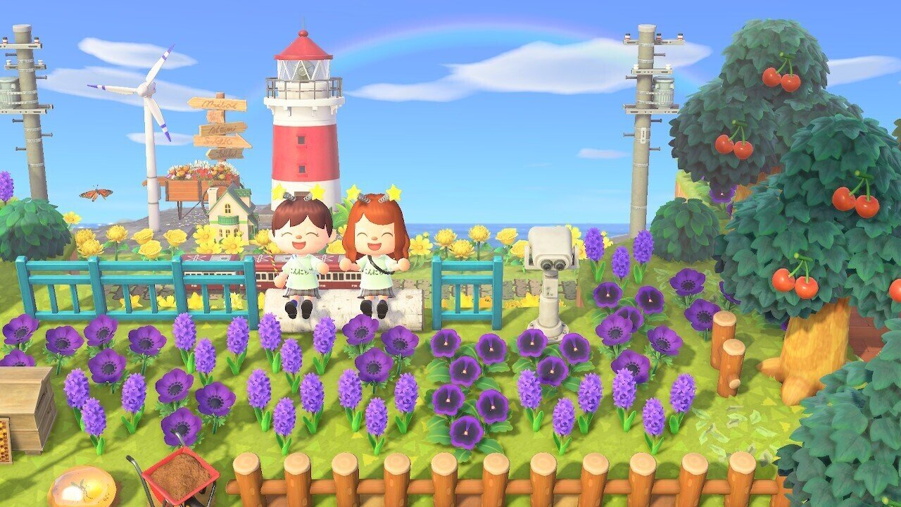 あつ森 島主の好きと思い出が詰まった島で雑談しまくった島散策が楽しすぎた らっきぃ島 島訪問記 びゅーん Note